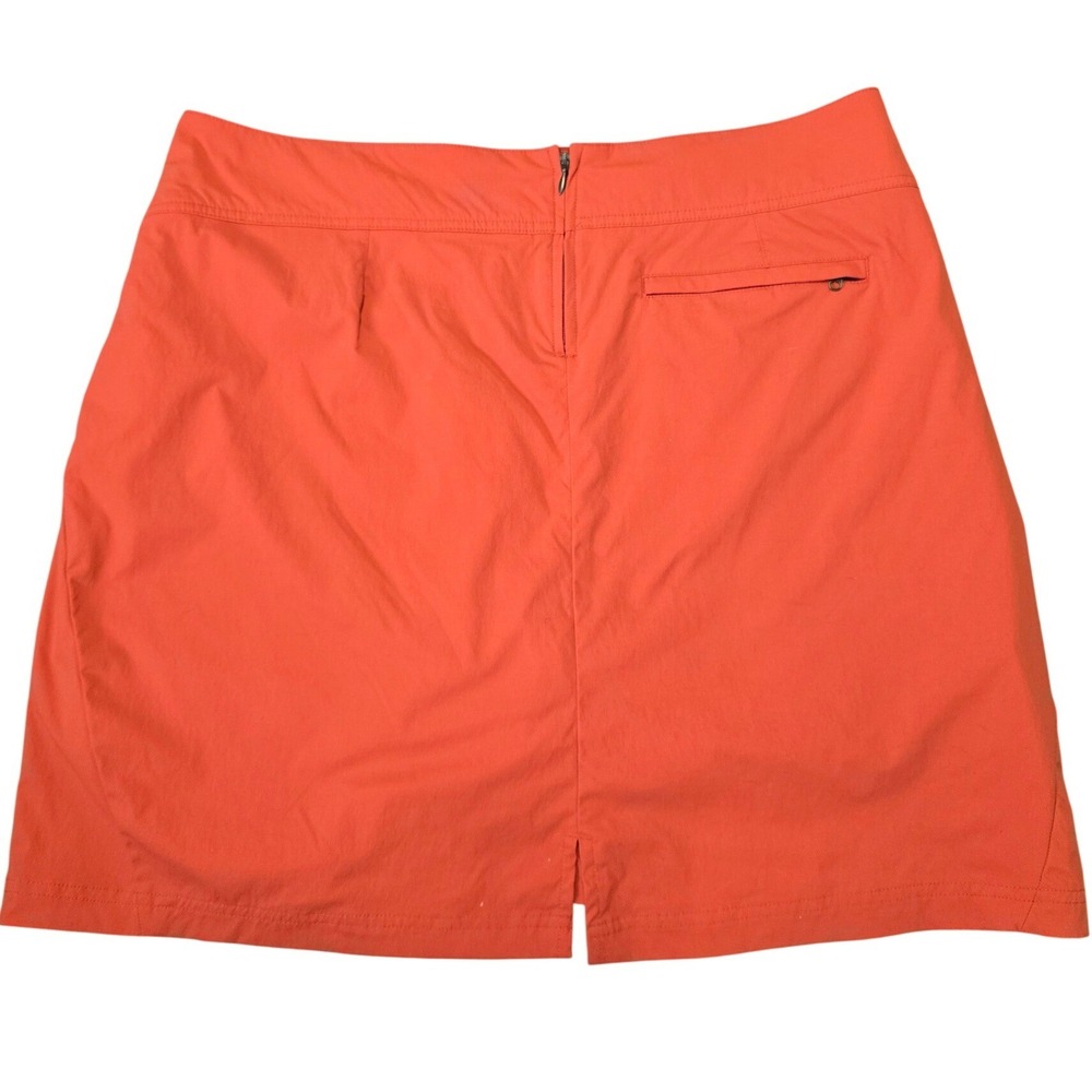 Royal Robbins Orange Athletic Skort Women's Size 16 Hiking Golf Outdoor Skirt - Picture 2 of 12